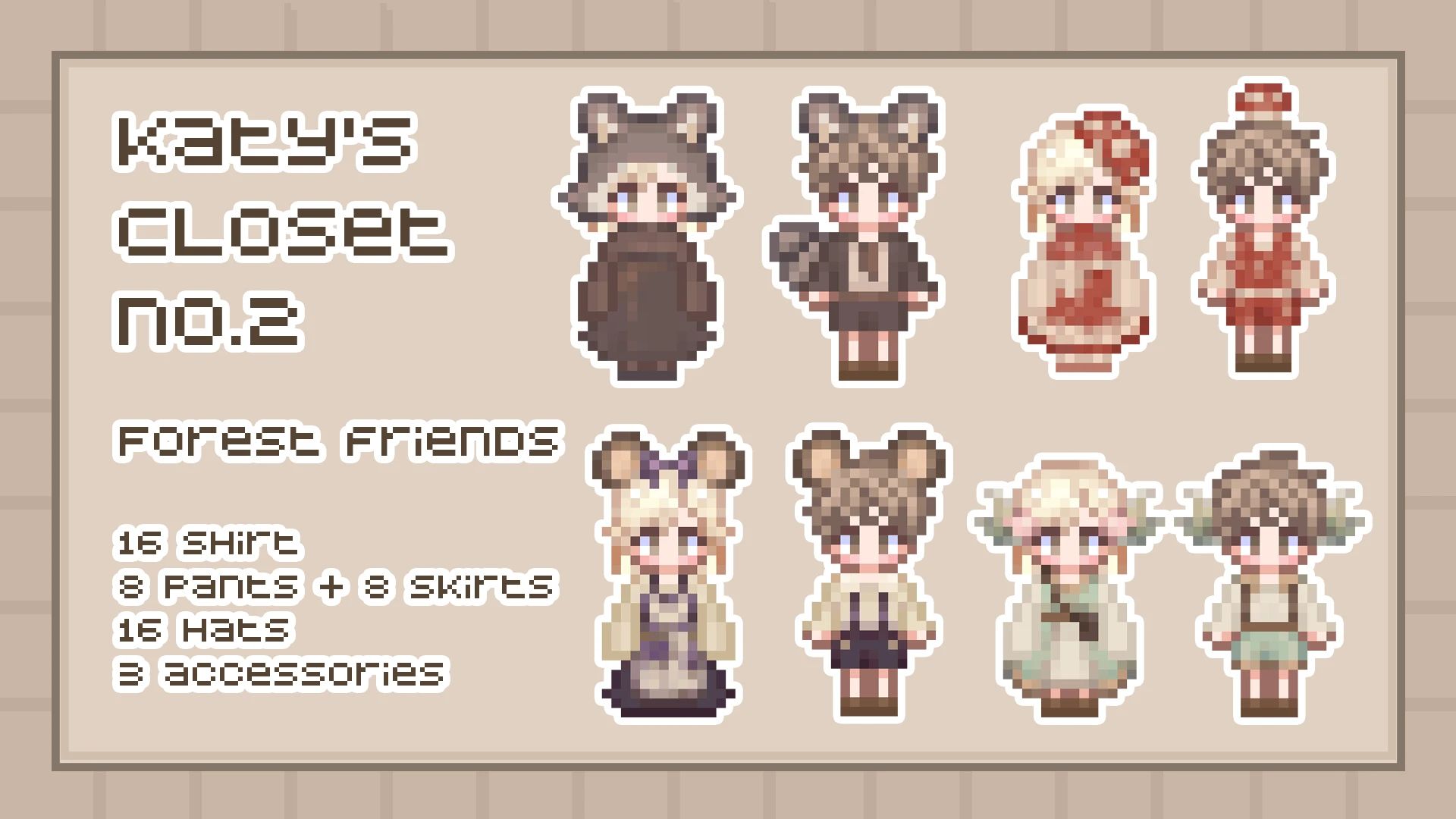 Stardew Valley Katy's Closet No.2 Mod v1.0
