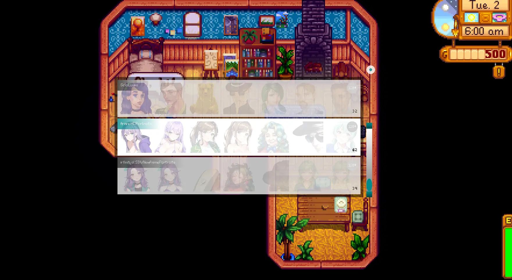 Stardew Valley Portraiture Mod v1.12.1-alpha.20240304