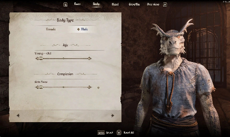 The Elder Scrolls IV: Oblivion Remastered Body Type Selector Mod v2.0