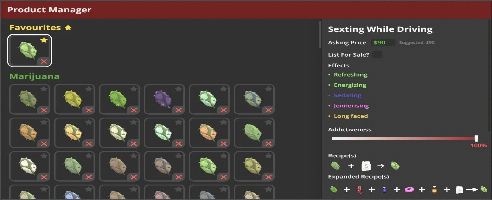 Schedule I ExpandRecipe Mod v0.2.0