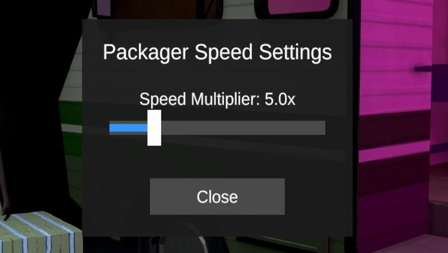 Schedule I Packager Speed Mod v1.0.4