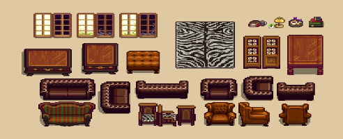 Stardew Valley PC’s Old World Furniture Mod v1.0.1