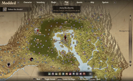 Oblivion Remastered Better Map Menu Mod v1.1