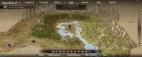 Oblivion Remastered Better Map Menu Mod v1.1