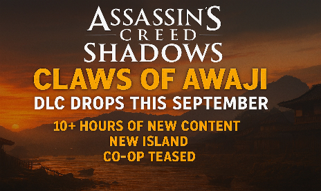 Assassin’s Creed Shadows Expands With “Claws of Awaji” DLC – Here’s What’s Coming