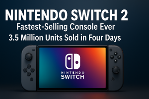 Nintendo Switch 2 Breaks Sales Records: Fastest-Selling Console Ever
