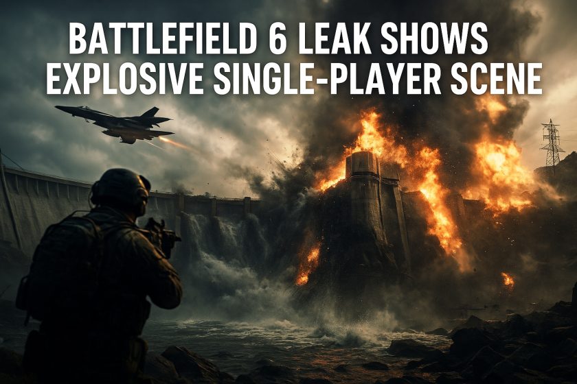 Battlefield 6 Leak Shows Dam Collapse in Campaign