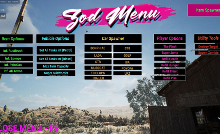 Drive Beyond Horizons ZodMenuReloaded Mod v0.7