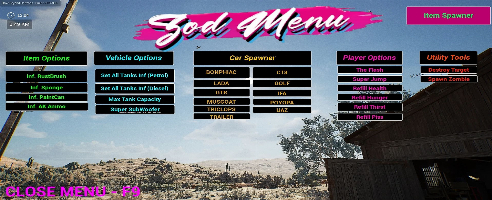Drive Beyond Horizons ZodMenuReloaded Mod v0.7