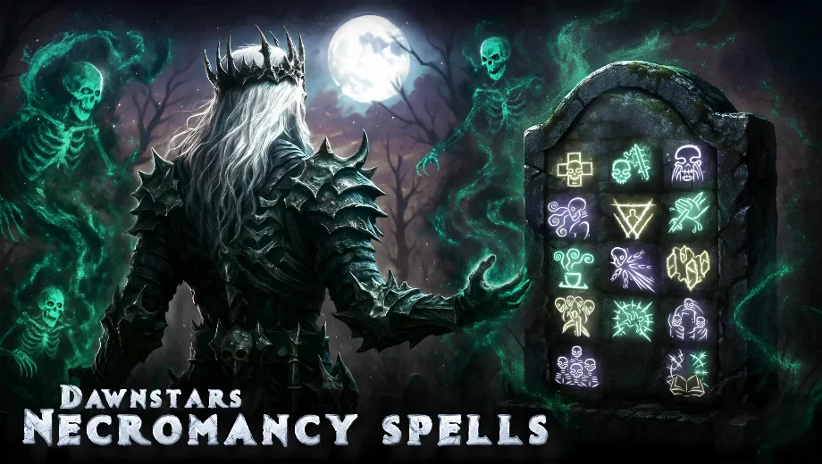 Baldur’s Gate 3 Dawnstar’s Necromancy Spells Mod v1.0.0.17