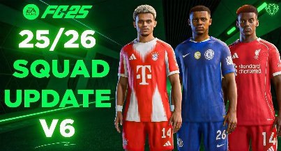 EA Sports FC 25 Squad Update 25-26 Mod v6