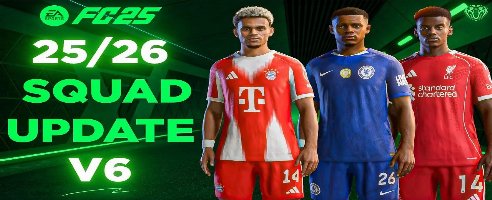 EA Sports FC 25 Squad Update 25-26 Mod v6