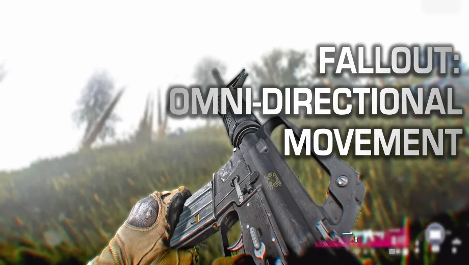 Fallout 4 Omni-Directional Sprint Mod v1.0