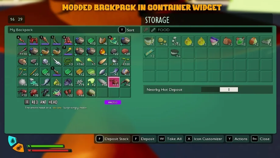 Grounded 2 Bigger Backpack Mod v1.0
