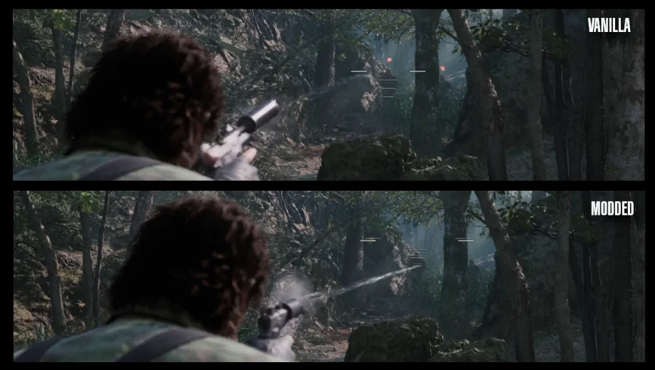 Metal Gear Solid Delta: Snake Eater Tranq Gun Tweaks Mod v1.1