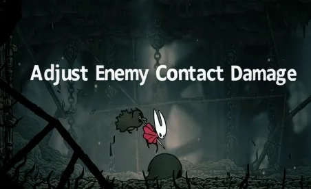 Hollow Knight: Silksong Adjust Enemy Contact Damage Mod v1.1