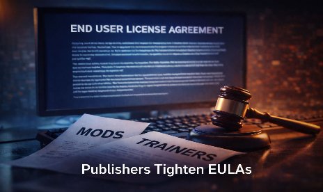 Publishers Quietly Updating EULAs to Restrict Mods and Trainers