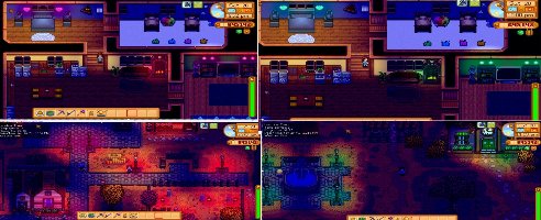 Stardew Valley Innen- und Außenbeleuchtung Mod v1.0.1