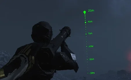 Helldivers 2 EAT-411 Leveller 3D Reticle Mod v1.01