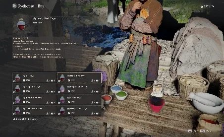 Crimson Desert All Craft Material, Abyss Gear, Dye and More Vendor Mod v1.7